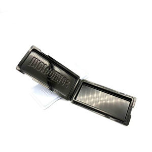 Envase Rectangular de PET con Bisagras de 5.5 Pulgadas con Impresión y Etiquetado para Barras de Chocolate, Envase de Plástico Tipo Concha - Product Image 1