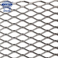 Suministro de fábrica Hoja de aluminio duradera Malla de alambre de metal expandido Malla de pantalla de seguridad de protección de aluminio para ventana