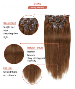 <span class=keywords><strong>ผม</strong></span>แท้ยุโรปของเรมี่ # ท็อปเปอร์ผมไหมสีบลอนด์เข้มไฮไลท์ 8 ชิ้น พร้อมคลิปติด  ฐานไหม  สำหรับ<span class=keywords><strong>ผู้หญิง</strong></span>  มีชั้นสีอ่อน - Product Image 2