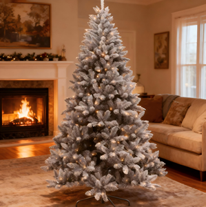 Wholesale High Quality Tabletop Pine Artificial Christmas <b>Tree</b> 6FT-7FT PE&PVC with LED <b>Lights</b> for Home & Office Decor - Product Image 1