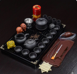 Bộ Trà Kung Fu Trung Quốc, Ấm Trà, Cốc, Gaiwan, Khay Trà - Product Image 5