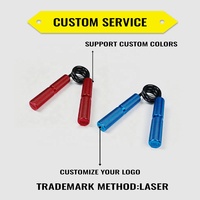 OKPRO – Poignée de musculation en aluminium colorée, personnalisable avec logo, qualité professionnelle, 100-400 lb, vente en gros