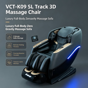 Silla <span class=keywords><strong>de</strong></span> Masaje 3D SL Track, Silla <span class=keywords><strong>de</strong></span> Masaje <span class=keywords><strong>de</strong></span> Cuerpo Completo con Gravedad Cero, Adecuada para Relajación en el Hogar <span class=keywords><strong>y</strong></span> Terapia <span class=keywords><strong>de</strong></span> Salud - Product Image 1