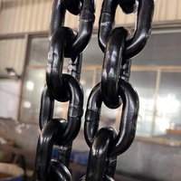 Chaîne de levage de qualité 80, robuste, adaptée aux applications de levage dans les environnements commerciaux et industriels.