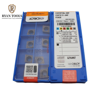 Ccmt060202 ccmt060204 ccmt09t302 ccmt120404-hmp pc9030 korloys Carbide chèn công cụ tiện <span class=keywords><strong>CNC</strong></span> cắt chèn công cụ tiện Anna - Product Image 5