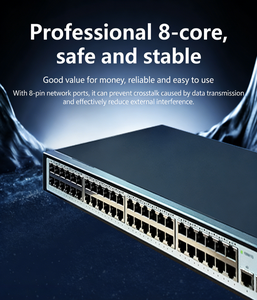 Commutateur réseau Gigabit 16 ports à vente chaude en usine avec QoS VLAN, boîtier en fer, 16 ports RJ45, pour centre de données, commutateur Ethernet - Product Image 3