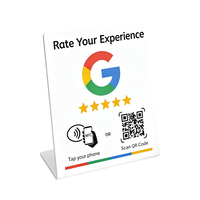 Carte de membre Google Hotel personnalisée, affichage de code QR, lecture NFC, panneau indicatif, puce NTAG215, paiement étanche