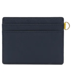 Import Duty Free Products GRS PU Slim Wallet Card Holder Leather Custom LOGO Minimalist Ladies RFID Card Holder