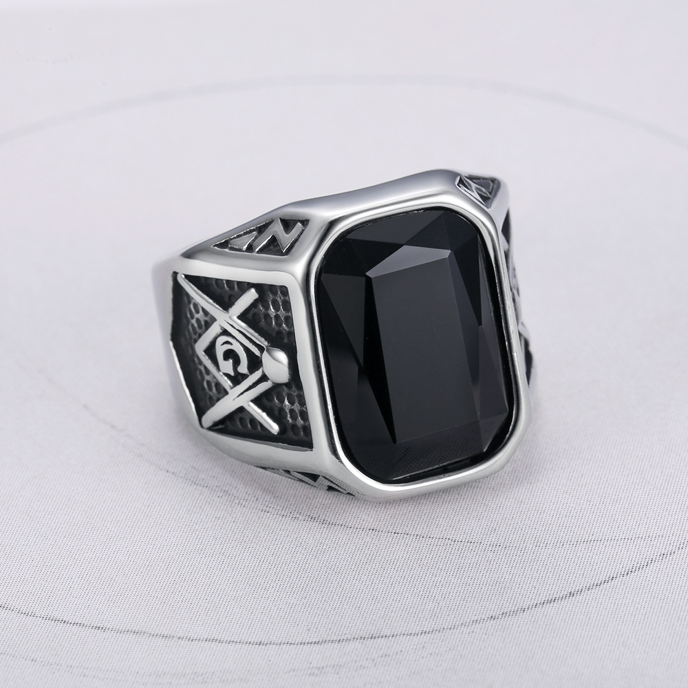 Silver Black Zircon