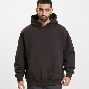 Sudaderas Lisas para Imprimir, Sudaderas de Alta Calidad para Streetwear, Sudaderas Gruesas al por Mayor, Sudaderas Lisas de 380 g/m², Sudaderas de Tallas Grandes Personalizadas - Product Image 1