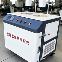 Cement Hydration Heat Tester Heat of Hydration Tester Cement Testing Equipment Lab Testing Instrument 650ml 0.01℃ 2500W