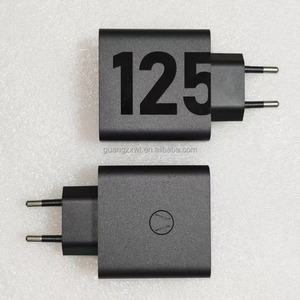 Cargadores de Pared Tipo C de 125 W para Motorola, Enchufe Europeo, Cargadores Súper Rápidos PD para Motorola Razr 40 G24 G04, Adaptador de Corriente - Product Image 1