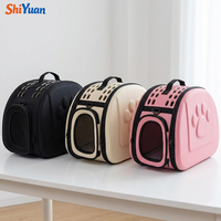 SHIYUAN Sac de transport pliable en EVA pour animaux de compagnie, grande capacité, respirant, sac à main de voyage, sac à bandoulière pour chats et chiens, ODM OEM