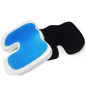 PT Trending Products Memory Foam Seat Cushion Orthopedic Pillow Car Seat Neck Pillow Gel Enhanced Seat Cushion
