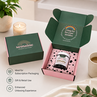 Caja de embalaje de cartón corrugado plegable personalizada de fábrica para envíos de suplementos, con inserto de cartón troquelado personalizado para embalaje de regalos