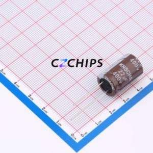 Condensador Electrolítico de Aluminio de Orificio Pasante DHC400M226L200S1AA, Orificio Pasante, D13xL20mm 22uF 20% 400V 148mA-120Hz - Product Image 1