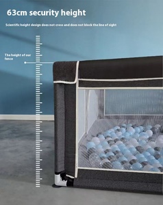 Box per Bambini Moderno in Plastica per Esterni, Sicuro per Casa, Camera da Letto, Soggiorno, Cucina, Parco, Palestra, Scuola, Ospedale, Uso per Sala da Pranzo - Product Image 4