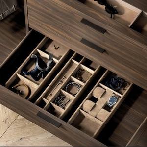 Armoire de rangement sur mesure JINGSHUN en bois massif et acier inoxydable, écologique, garantie 5 ans, meubles de salon - Product Image 3