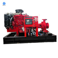 Moteurs diesel refroidis à l'eau à quatre cylindres d'usine chinoise pour bateaux et pompes électriques/incendie démarrage électrique 45KW 3000RPM
