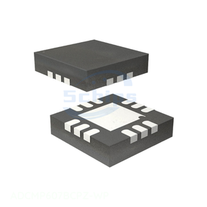 12 WFQFN Exposed Pad IC COMPARATOR 1 W/LATCH 12LFCSP Chip Authorized Distributor Ic Integrated Circuit ADCMP607BCPZ-WP - Product Image 1