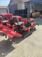 Mini Tractor de 35HP con Motor Quanchai, Transmisión de Doble Cadena, Rototiller y Dozer para Huertos y Granjas, Cumple con la Normativa EPA