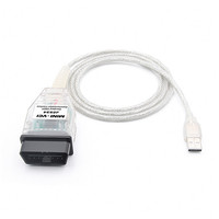 Última Versión V17.30.011 MINI VCI para Lector de Códigos, Chip FTDI FT232RL, J2534 OBD2, Certificado CE, Cable de Diagnóstico para Automóvil de 12V 6W
