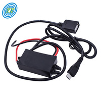 Convertisseur DC-DC abaisseur de tension 12V 24V vers 5V 3A personnalisable par USB