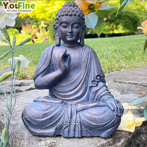 Sculpture de <span class=keywords><strong>Bouddha</strong></span> de haute qualité pour l'extérieur, grandes statues de <span class=keywords><strong>Bouddha</strong></span> <span class=keywords><strong>en</strong></span> bronze indien à vendre - Product Image 3