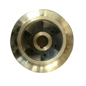 Impulsor de Cobre Pulido de Aspas Curvas Cerradas, 3 Aspas, Montaje Universal para Piezas de Bomba Centrífuga - Product Image 1