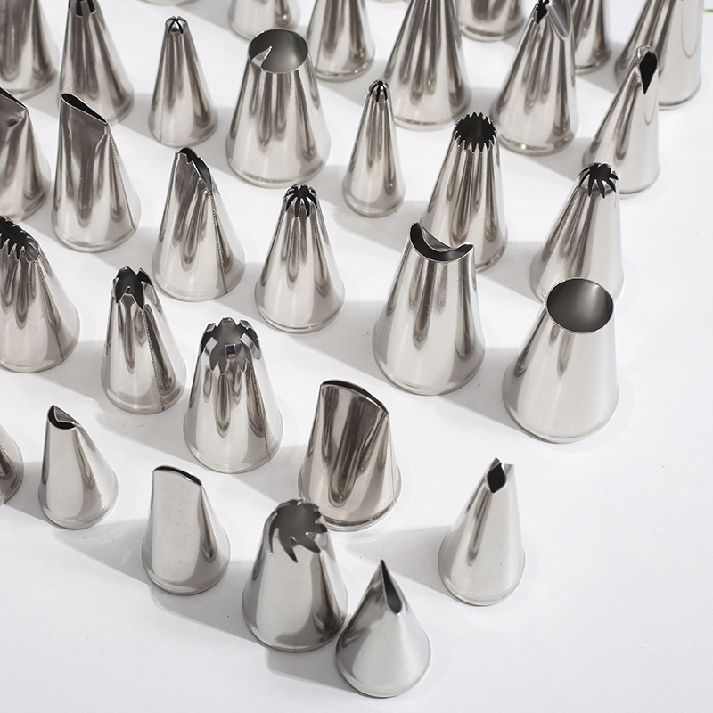 Pastry Icing Nozzle Silver Premium Cake Decorating Tools