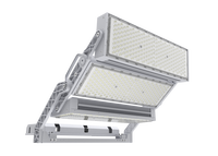 Proveedor OEM, Lámpara LED para Estadio de 600W, IP66, Alto Lumen, Bajo Deslumbramiento, Iluminación para Campos de Fútbol al Aire Libre