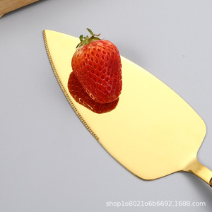 Ensemble de spatules et couteaux en acier inoxydable avec manche en céramique, antiadhésifs, pour la pâtisserie, les gâteaux, les pizzas et le service des sandwichs - Product Image 5