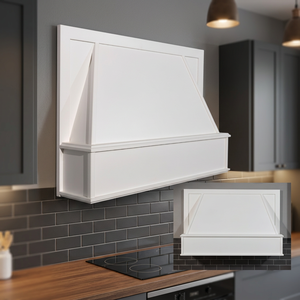 Campana Extractora de Cocina de Madera Contemporánea EFS con Fácil Instalación, 1 Año de Garantía, Cubierta para Montaje en Isla, Hecha en Vietnam - Product Image 2