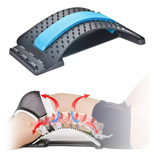Masseur dorsal à 4 niveaux, thérapie magnétique, étireur dorsal, outils d'étirement du cou, soutien lombaire, soulagement de la douleur, étireur dorsal - Product Image 1