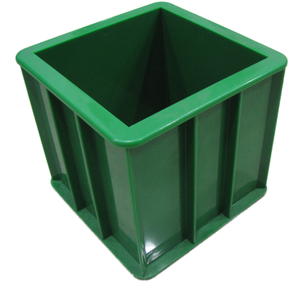 China 15cm 150MM plástico molde cubo concreto ABS cilindro ambiental moldes - Product Image 1