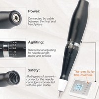Machine à tatouer électronique portable pour maquillage permanent, stylo rotatif pour sourcils, lèvres, dermographe, micropigmentation, machine à maquillage numérique