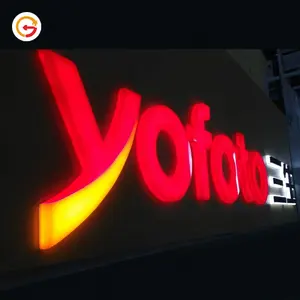 JAGUARSIGN निर्माता कस्टम निर्वात का गठन प्लास्टिक पत्र एक्रिलिक पत्र 3D प्लास्टिक वर्णमाला पत्र - Product Image 6