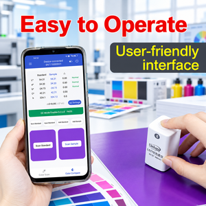 Linshang LS170 Compact Colorimeter with Mobile App for Paint Plastic Fabric and Printed Color Matching - Product Image 3