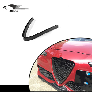De fibra de carbono parrilla delantera rejilla cubierta de marco para <span class=keywords><strong>Alfa</strong></span> <span class=keywords><strong>Romeo</strong></span> <span class=keywords><strong>Giulia</strong></span> sedán Base 2015 - 2018 - Product Image 1