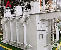 Transformateur de puissance de qualité industrielle 63000 kVA, 110 kV/220 kV, immergé dans l'huile, pour les projets de réseaux électriques nationaux