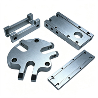 Composants mécaniques en aluminium sur mesure usinés CNC de haute précision, finition sablée et anodisée, pièces de quincaillerie industrielle