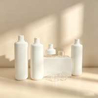 Flacon pulvérisateur vide sans air en plastique blanc, conteneur cosmétique détachable pour emballage de brume faciale, tonique et sérum