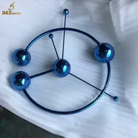 Le Fantastique Conception Miroir En Acier Inoxydable de Mur En Métal Sculpture Offre Spéciale