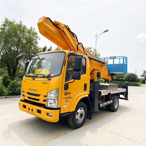 Camión de Trabajo Aéreo con Plataforma de 34 Metros de Altura, Chasis ISUZU, en Venta - Product Image 3