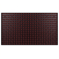 Module d'affichage LED rouge simple P10, panneau d'écran DIP pour la publicité extérieure