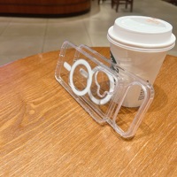 Logo Personnaliser Conception Transparent Magnétique TPU + PC Étui de Téléphone Étanche pour 11/12/13/14/15/16 Charge Sans Fil