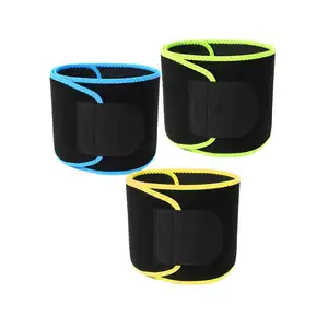 Women Men Health Exercise Colorful Lose Weight Latex Waist Trimmer Sweat Belt