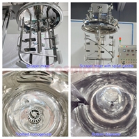 Machine de fabrication de cosmétiques 50L 100L : Réacteur sous vide homogène pour sérum, gel, pâte, crème et lotion