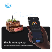 Termometer Daging Digital Dapur Pintar Nirkabel Instan Tahan Air IPX8 Laris untuk Memasak