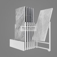 2024 vente chaude métal Quartz marbre céramique porcelaine carreaux de sol rotatif présentoir support pour tuile taille 600*1200mm